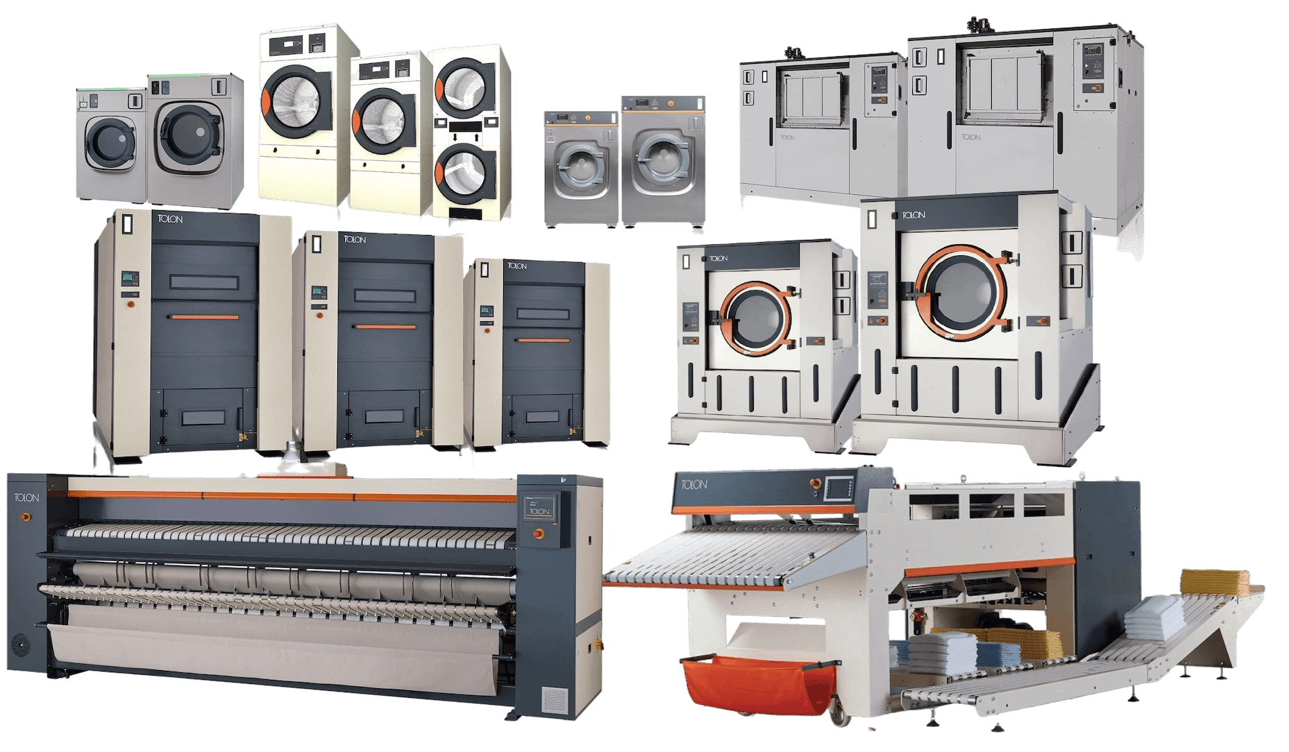 Tolon Commercial Laundry Equipment Range